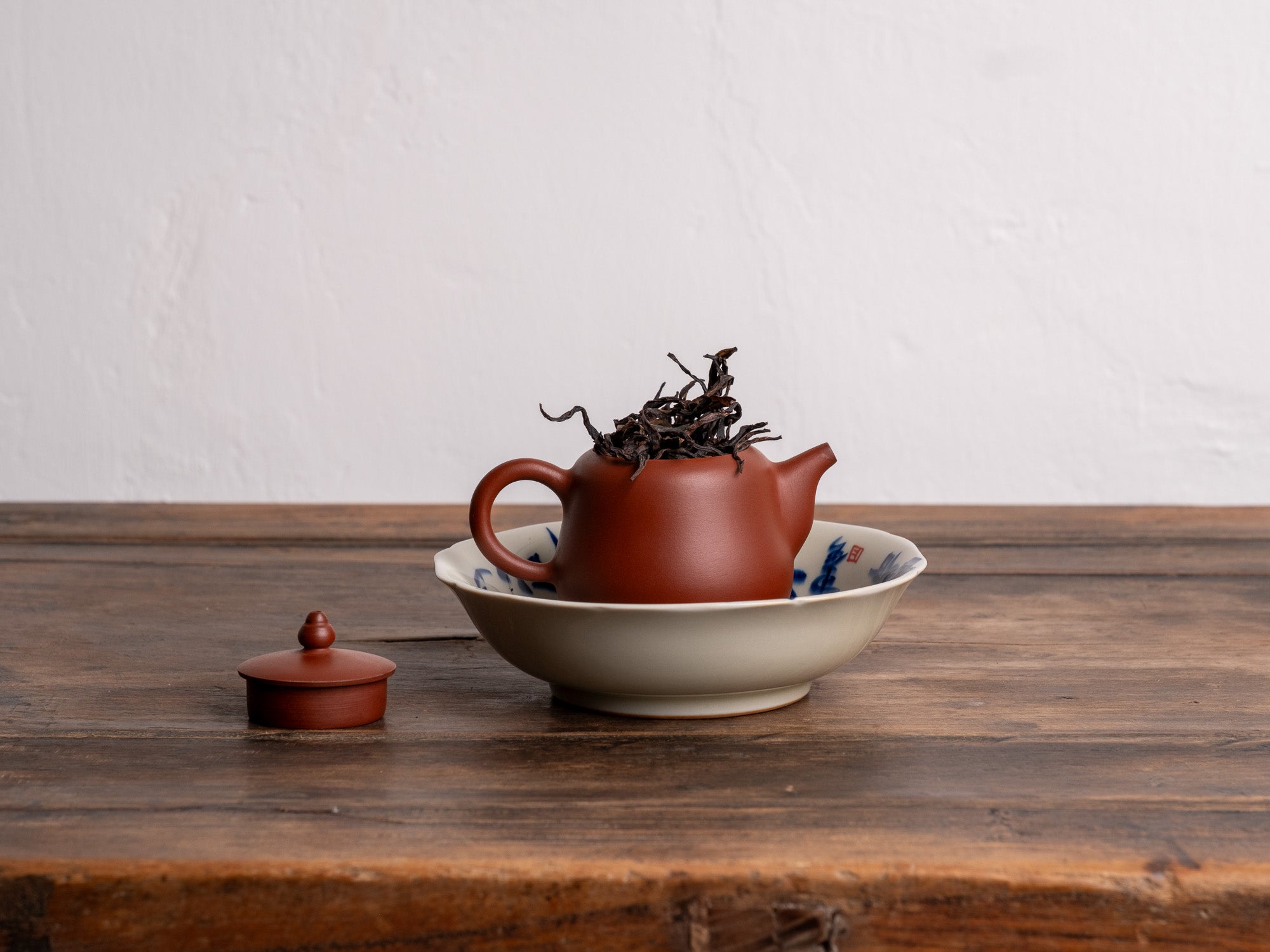 Preparación de té oolong Dancong Mi Lan Xiang en estilo Chaozhou