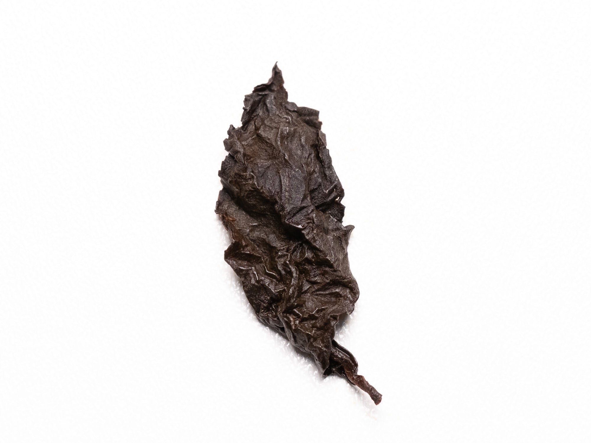 Hoja de te Oolong Dong Ding heavy charcoal roasted