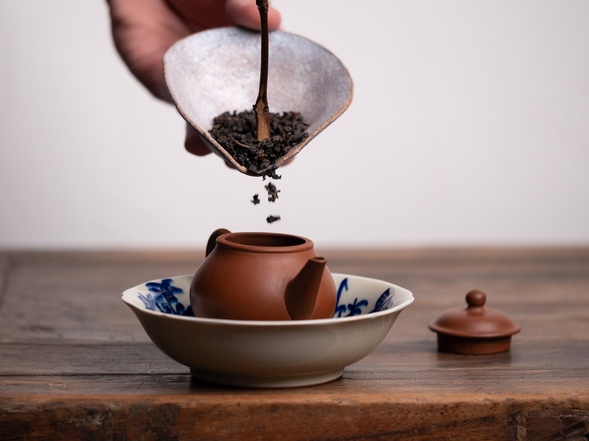 Infusion de te Oolong Tie Guan Yin de Muzha