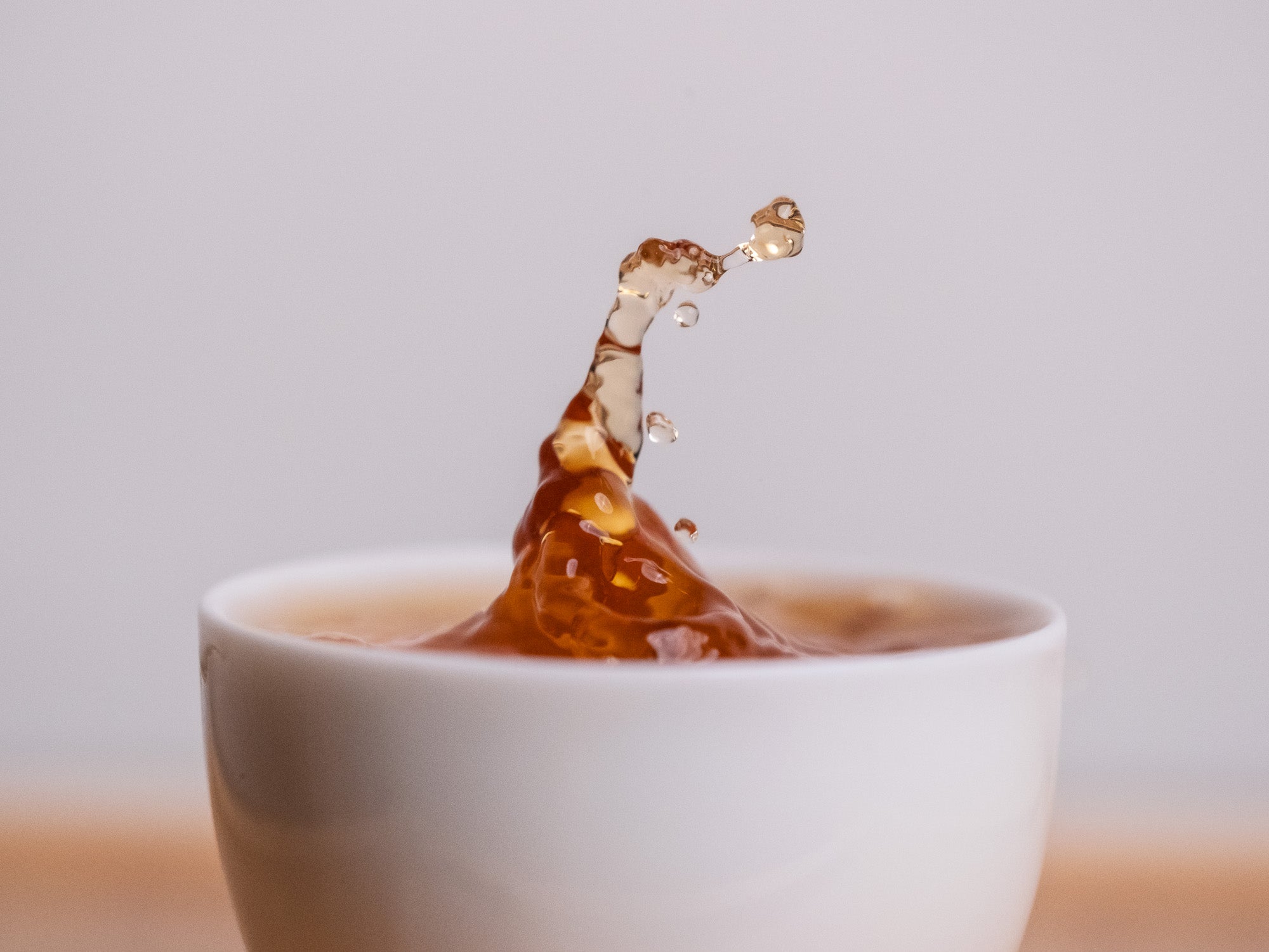Infusion de te negro Wild Tree Taiwan taza