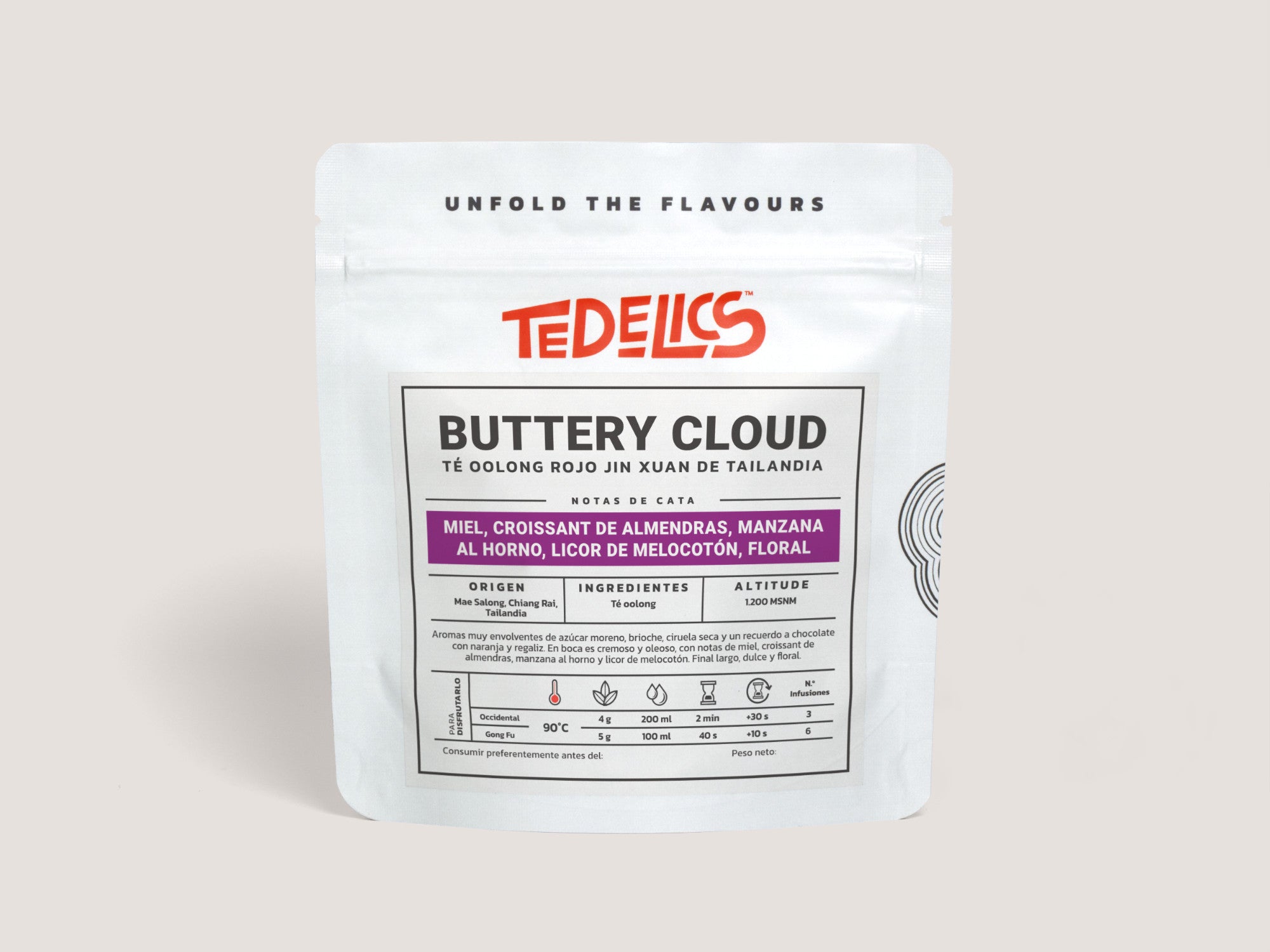 Té Oolong Rojo Jin Xuan de Tailandia