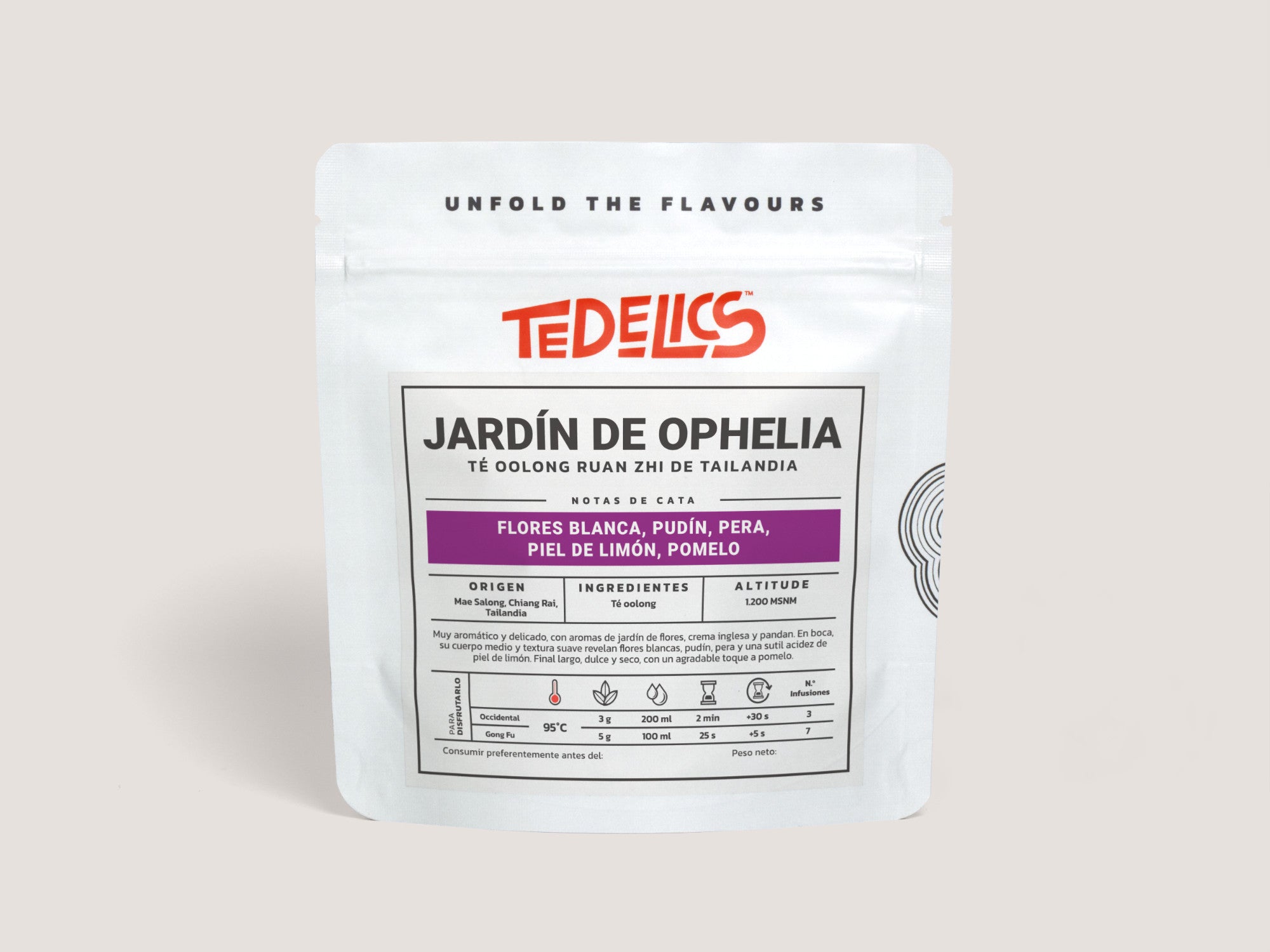 Té Oolong Ruan Zhi de Tailandia