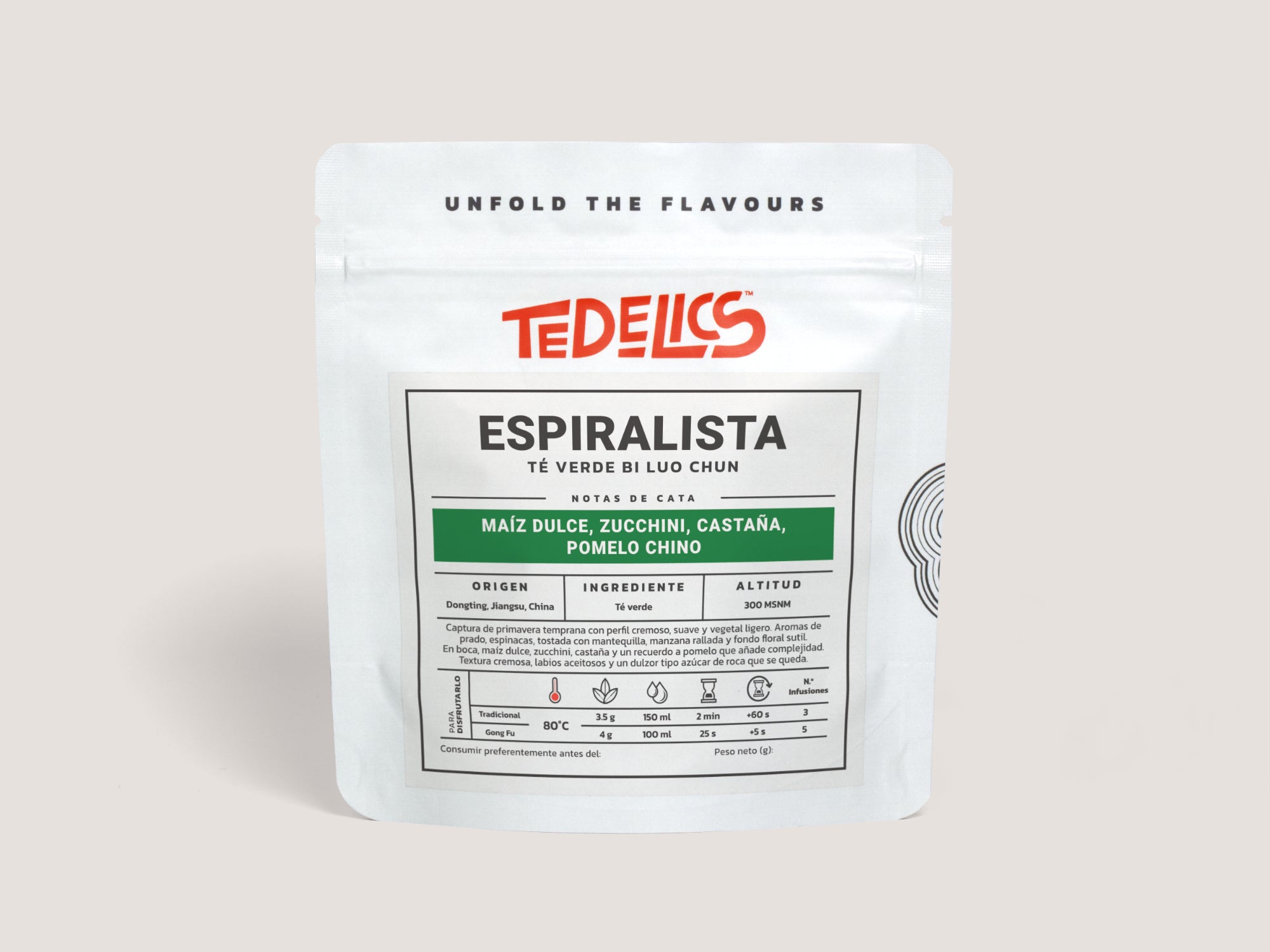 Té Verde Bi Luo Chun