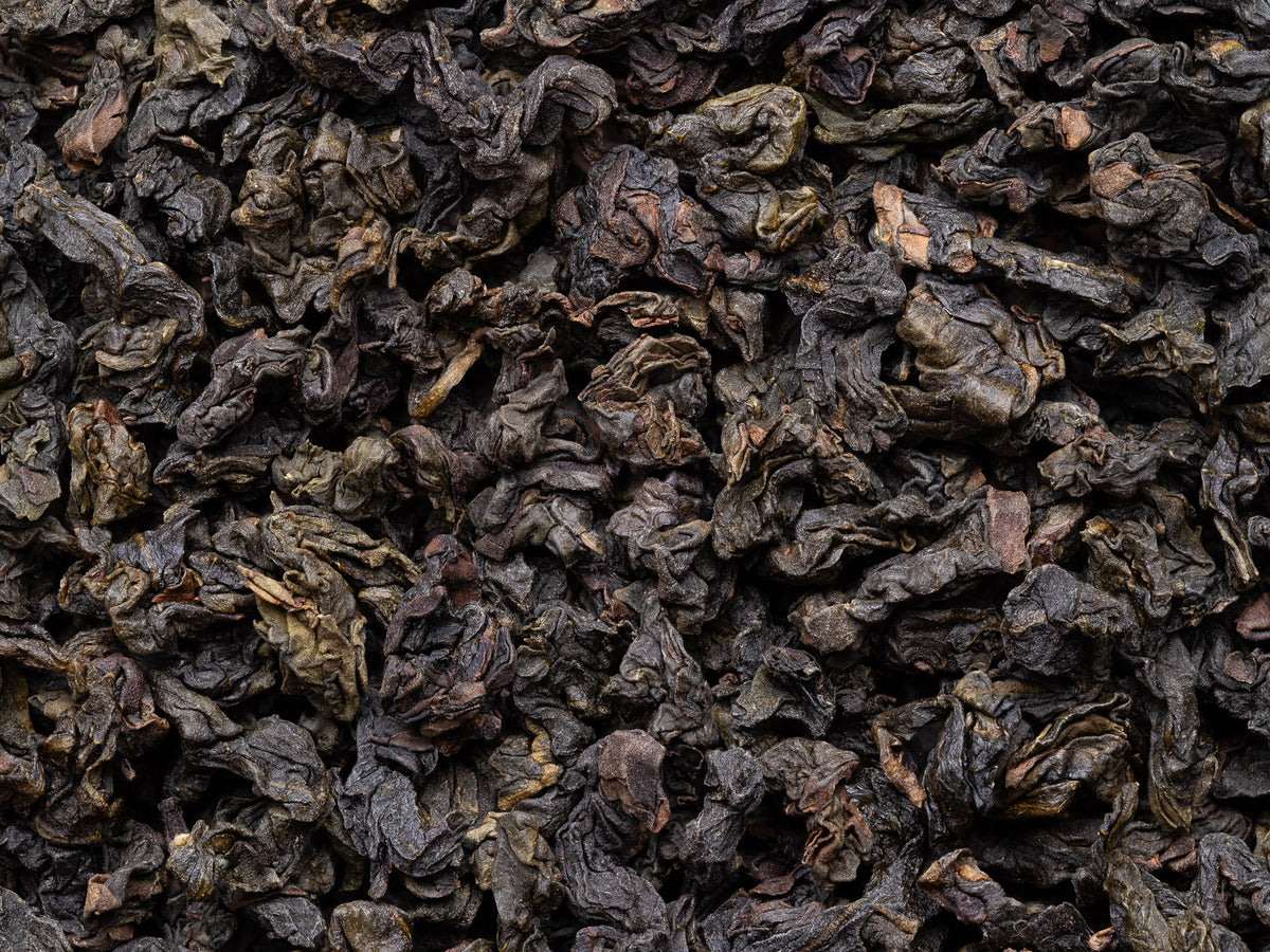 Hojas de te Oolong Tie Guan Yin Chuantong de Anxi Light Roast