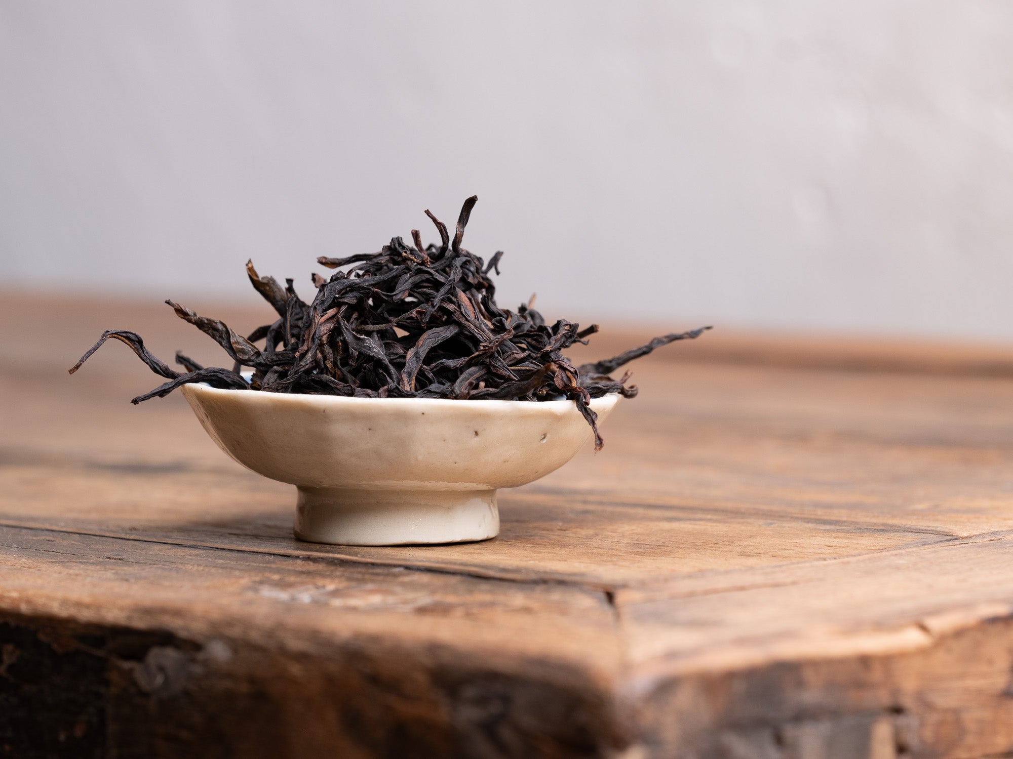 Té Oolong dancong Ao Fu Hou hojas preparación Gongfucha