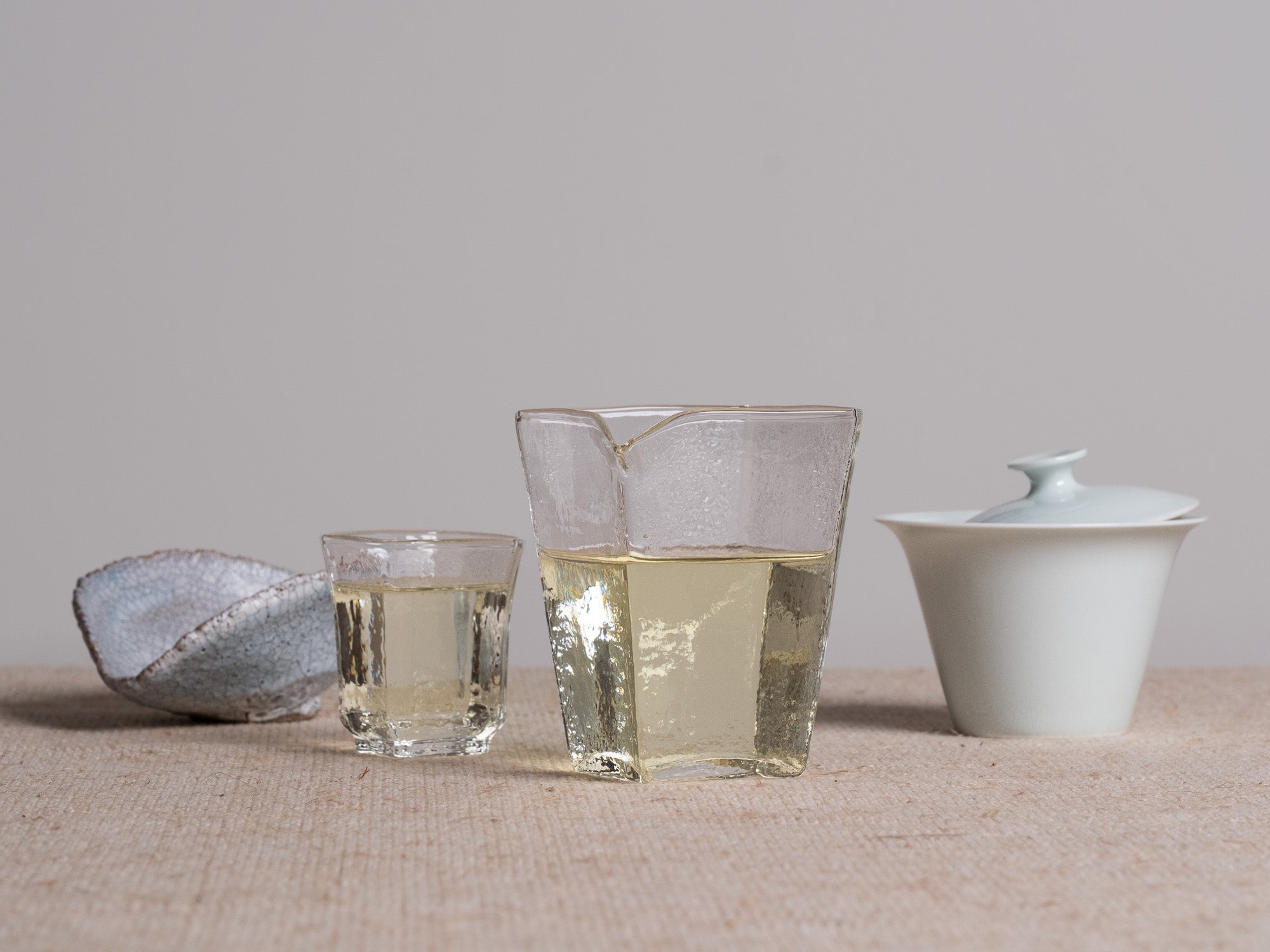 Te oolong high mountain taiwan infusion color