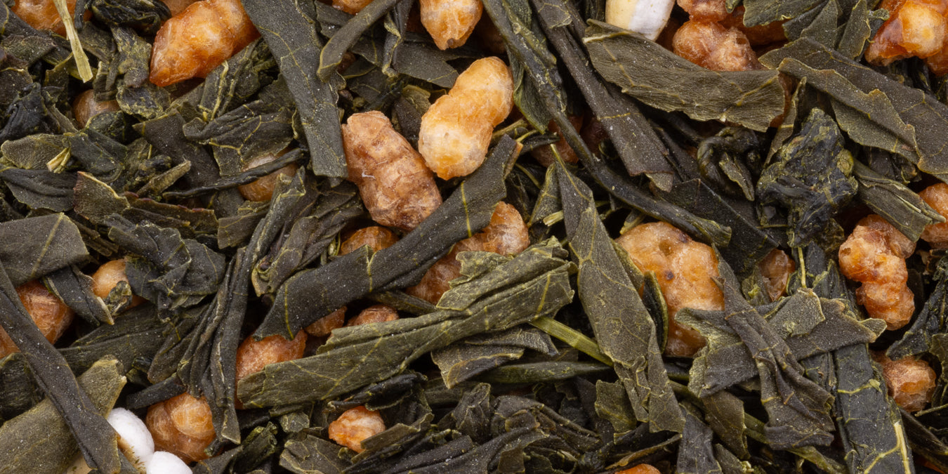 Genmaicha el té verde con arroz tostado