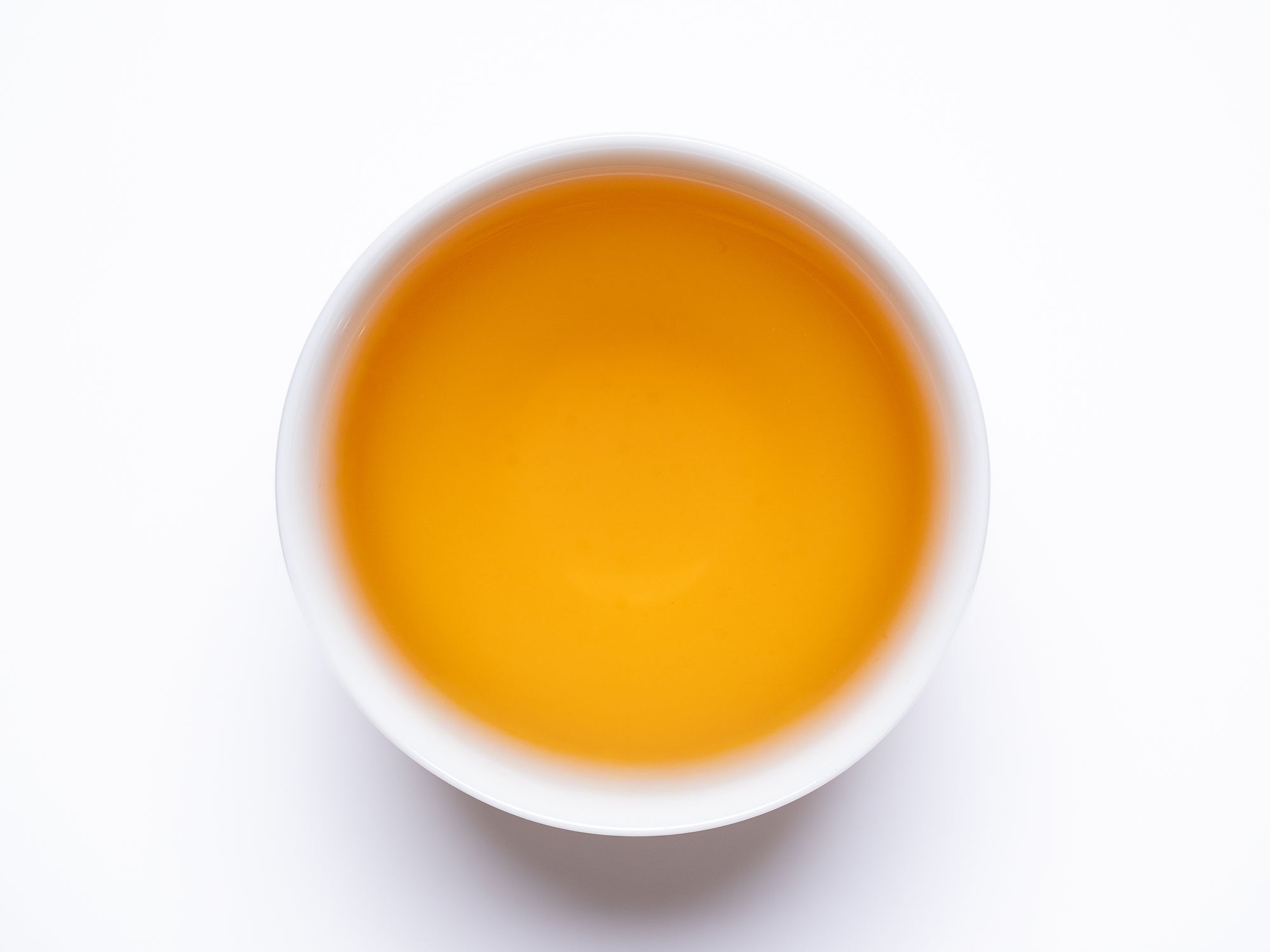 Infusión de oolong Dancong en taza pequeña