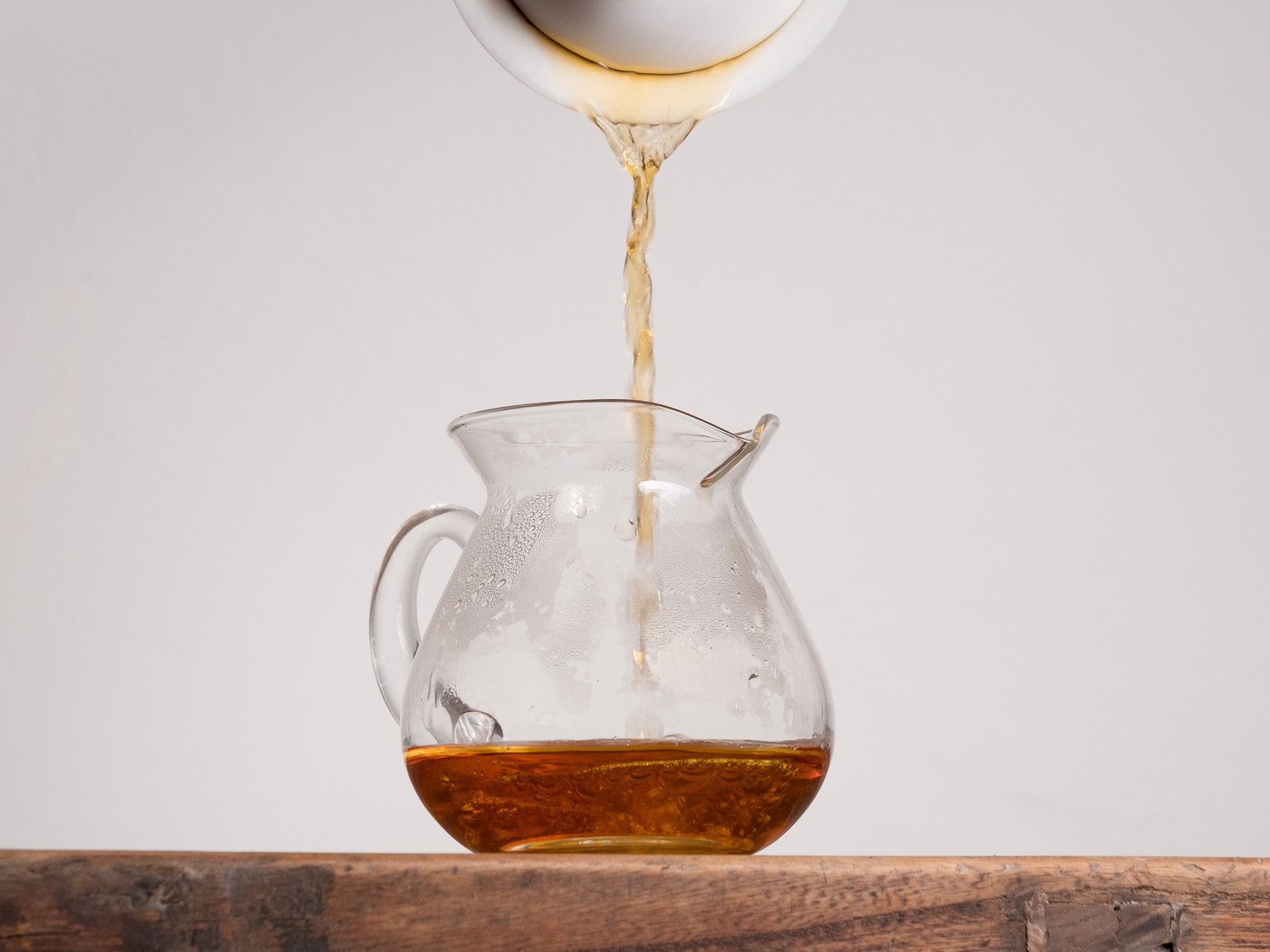 Infusion de te negro Ruby 18 con gaiwan