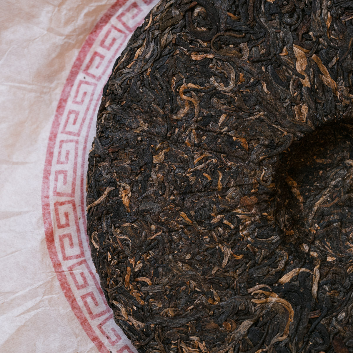Disco de té pu-erh sheng 2011